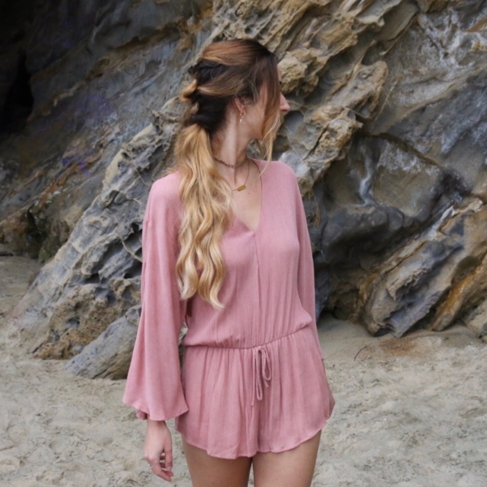 mauve romper - Picture 2 of 3